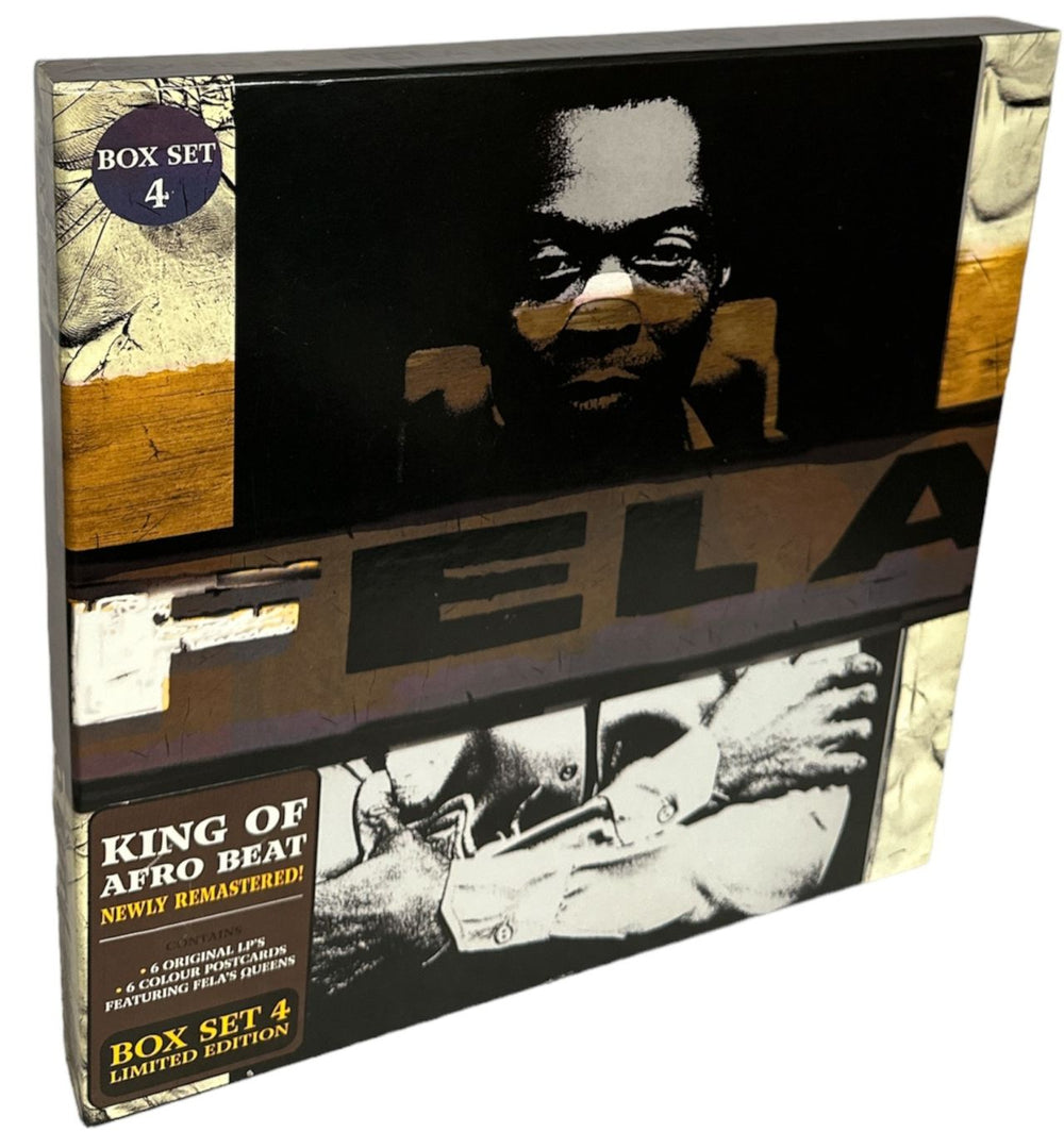 Fela Kuti Box Set 4 UK Vinyl Box Set 549654-1