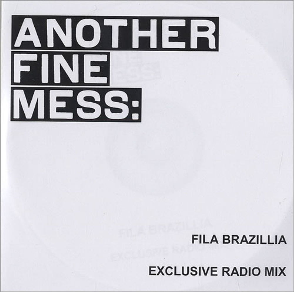 Fila Brazillia Exclusive Radio Mix UK Promo CD-R acetate CD-R ACETATE