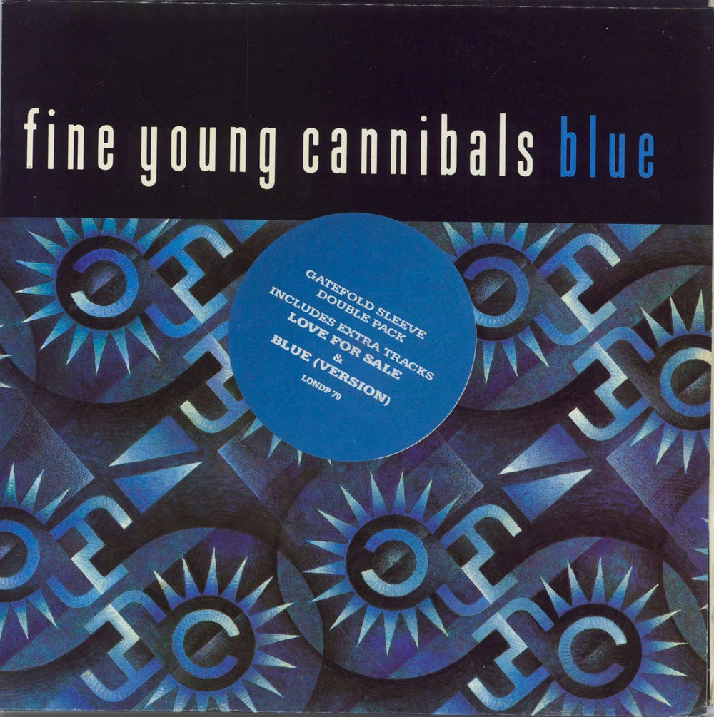 Fine Young Cannibals Blue - Doublepack UK 7" vinyl single (7 inch record / 45) LONDP79