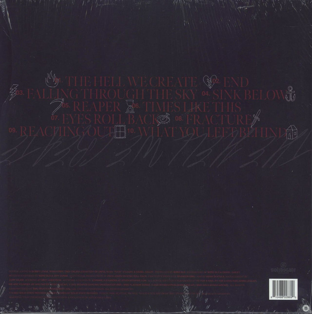 Fit For A King The Hell We Create - Bone Olive US vinyl LP album (LP record) 810488028690