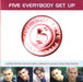 Five Everybody Get Up - CD2 + Poster UK CD single (CD5 / 5") 74321613762