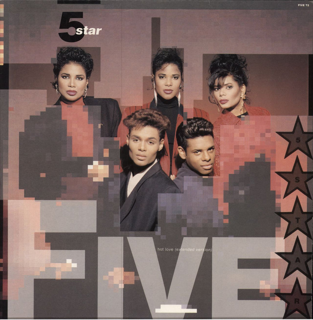 Five Star Hot Love UK 12" vinyl single (12 inch record / Maxi-single) FIVET2