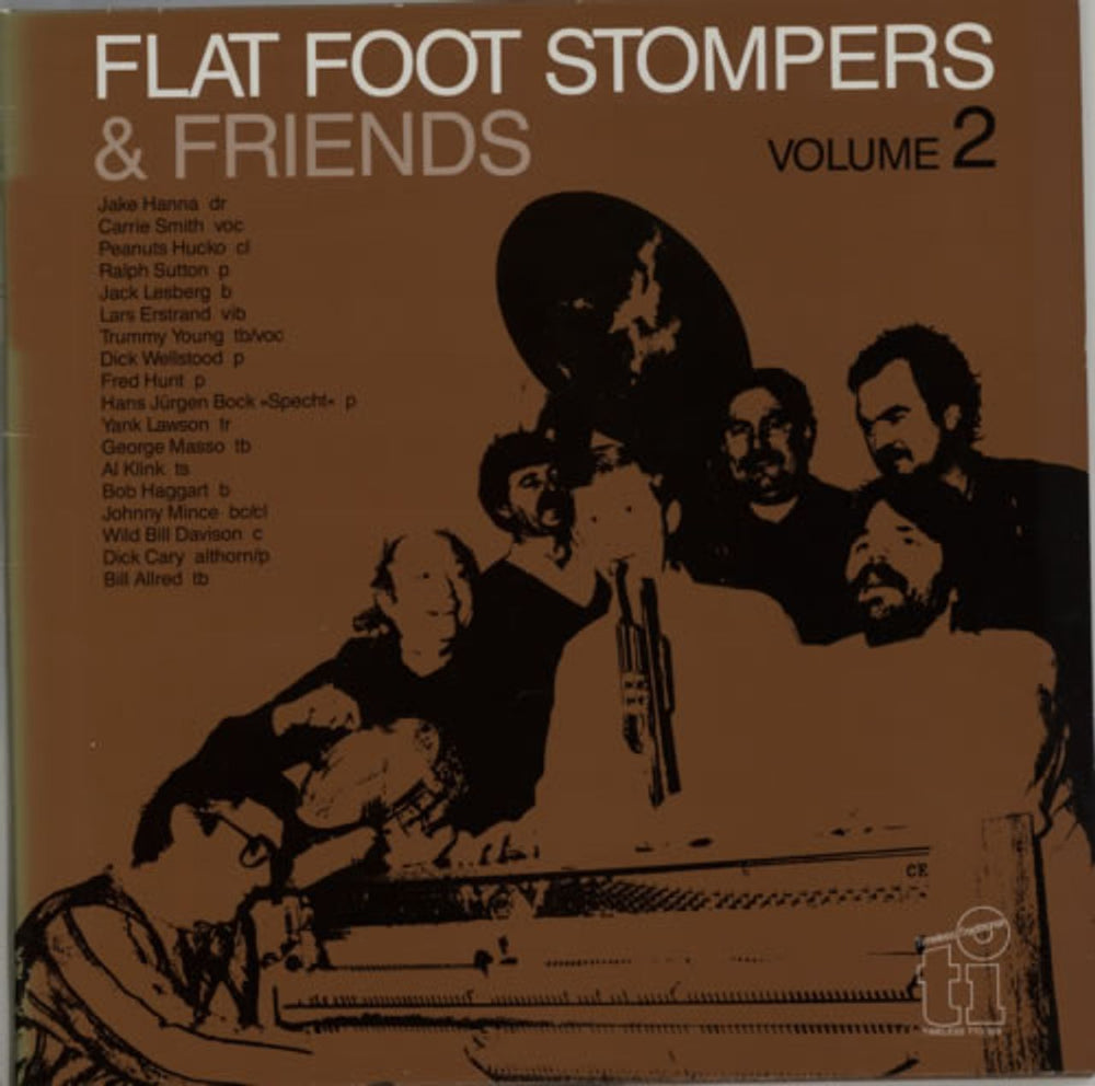 Flat Foot Stompers Flat Foot Stompers & Friends Volume 2 Dutch vinyl LP album (LP record) TTD529