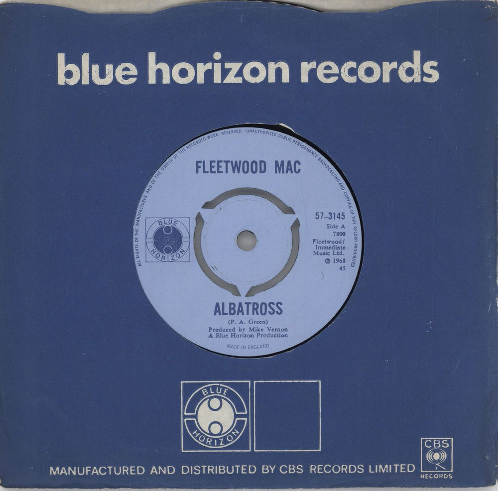 Fleetwood Mac Albatross - 3pr UK 7" vinyl single (7 inch record / 45) 57-3145