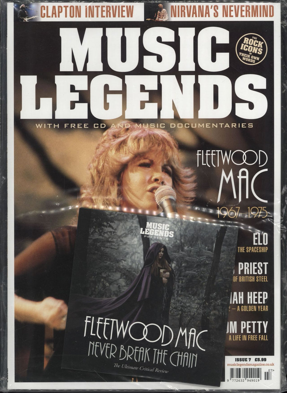 Fleetwood Mac Music Legends Magazine + CD UK magazine