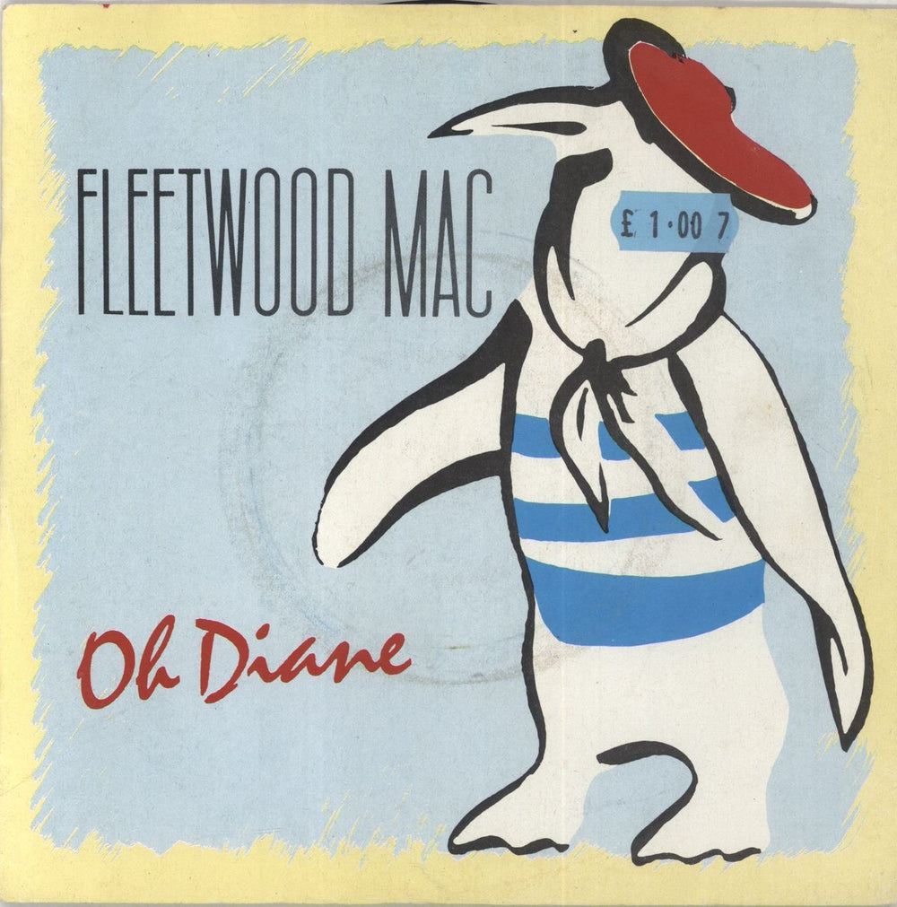 Fleetwood Mac Oh Diane UK 7" vinyl single (7 inch record / 45) FLEET1