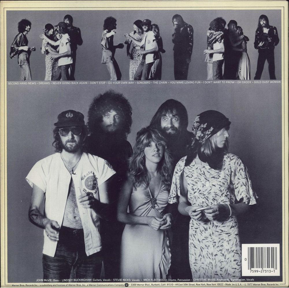 Fleetwood Mac Rumours - EX US vinyl LP album (LP record)