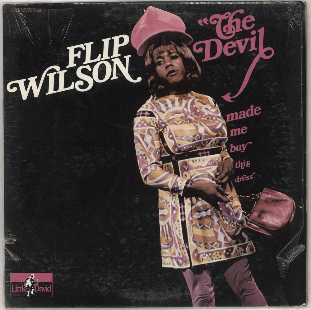 Flip Wilson The Devil Made Me Buy This Dress US vinyl LP album (LP record) LD1000