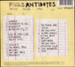 Foals Antidotes: Deluxe Edition UK 2 CD album set (Double CD) 5051442700558