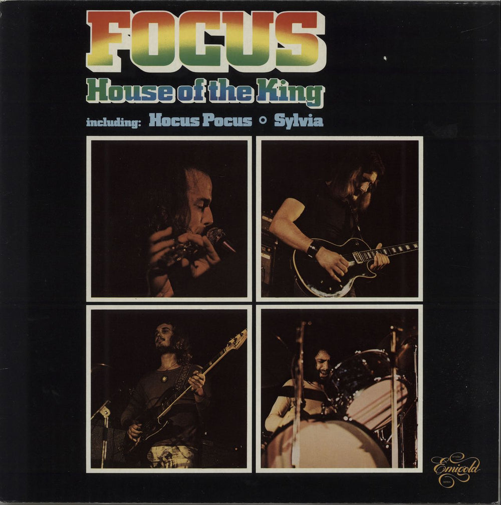 Focus House Of The King Dutch vinyl LP album (LP record) 1A028-25130