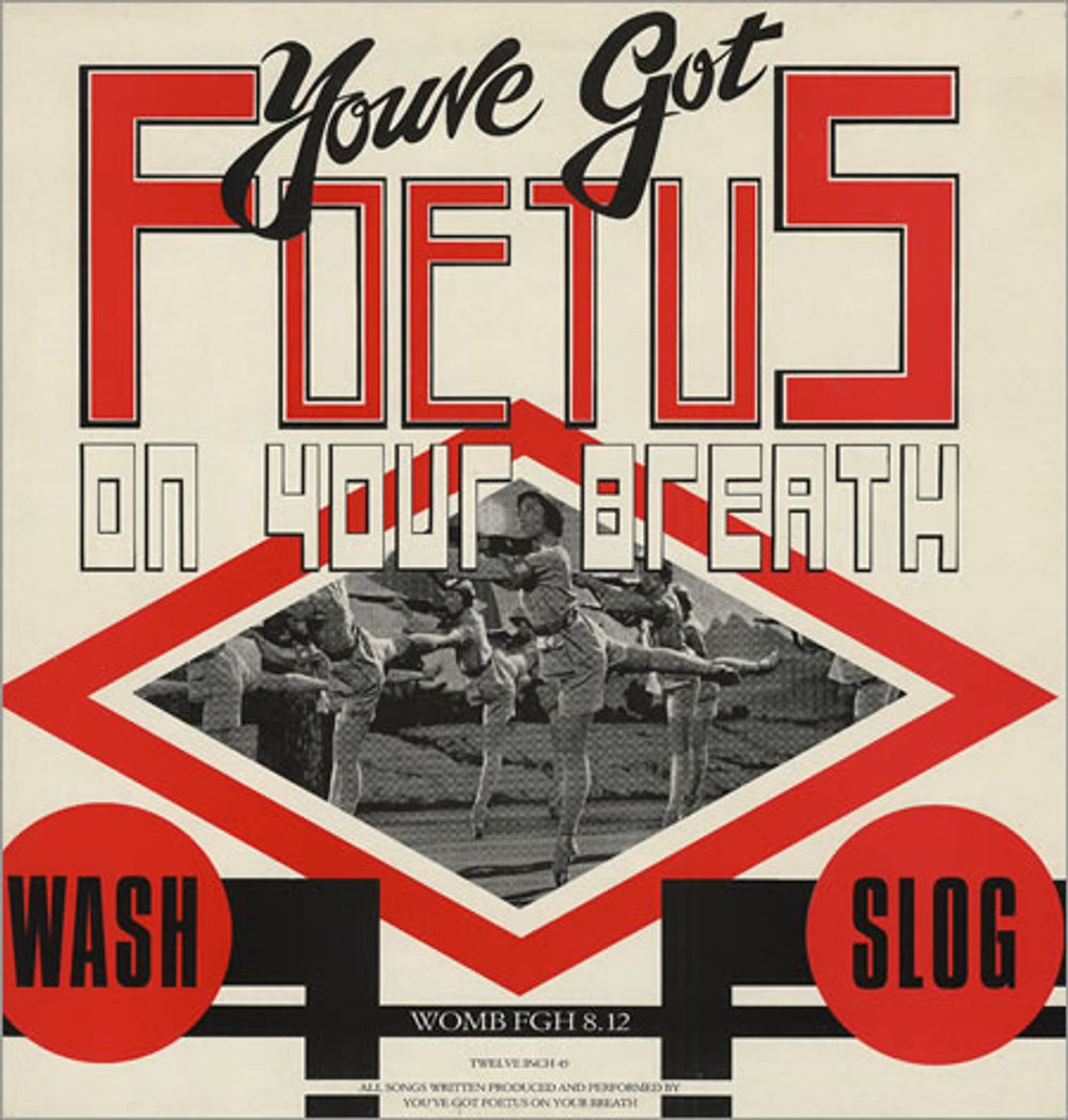 Foetus (+incarnations of) Wash It All Off UK 12" vinyl single (12 inch record / Maxi-single) WOMBFGH8.12