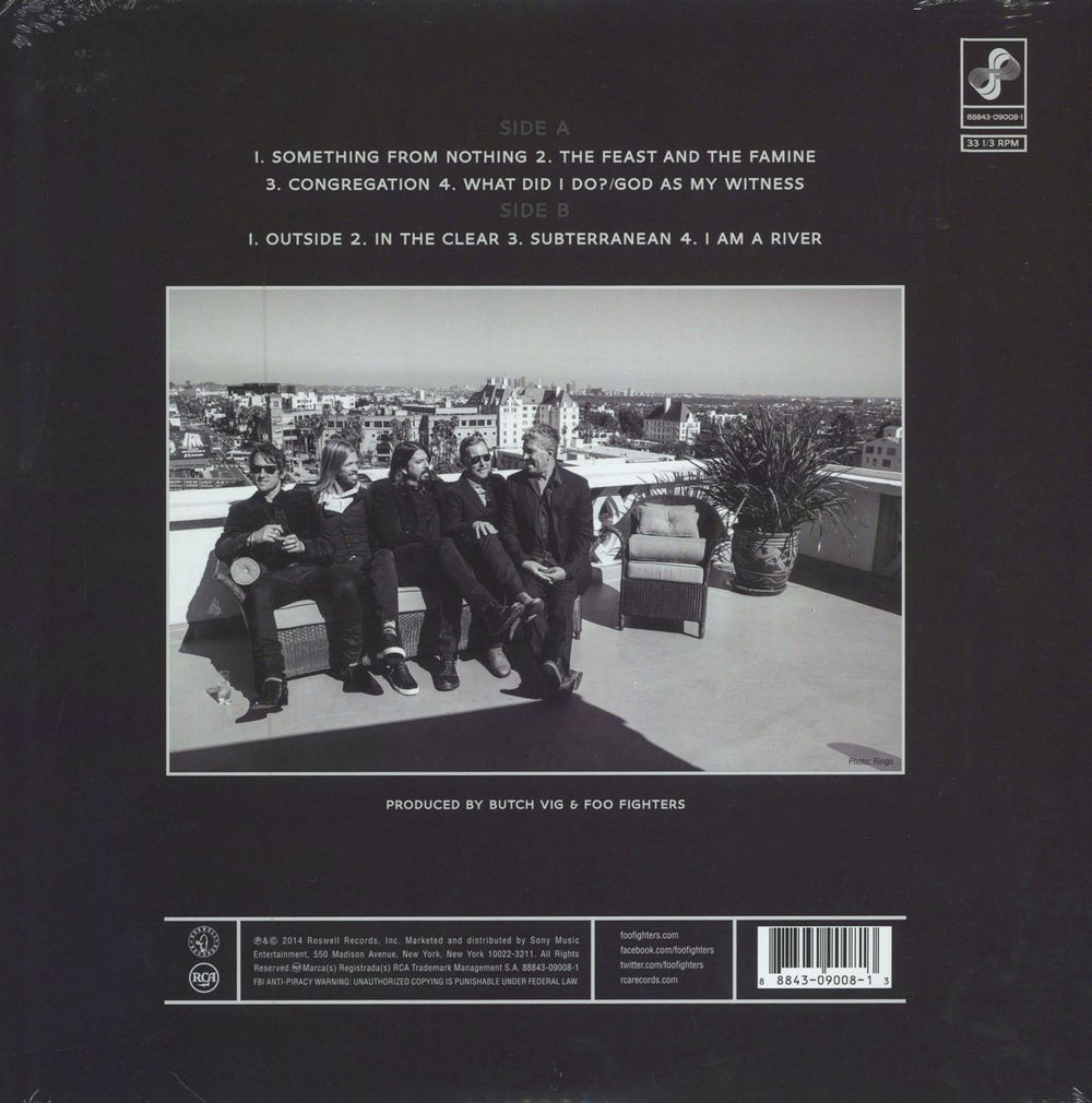 Foo Fighters Sonic Highways - Washington + Flexi US vinyl LP album (LP record) 888430900813