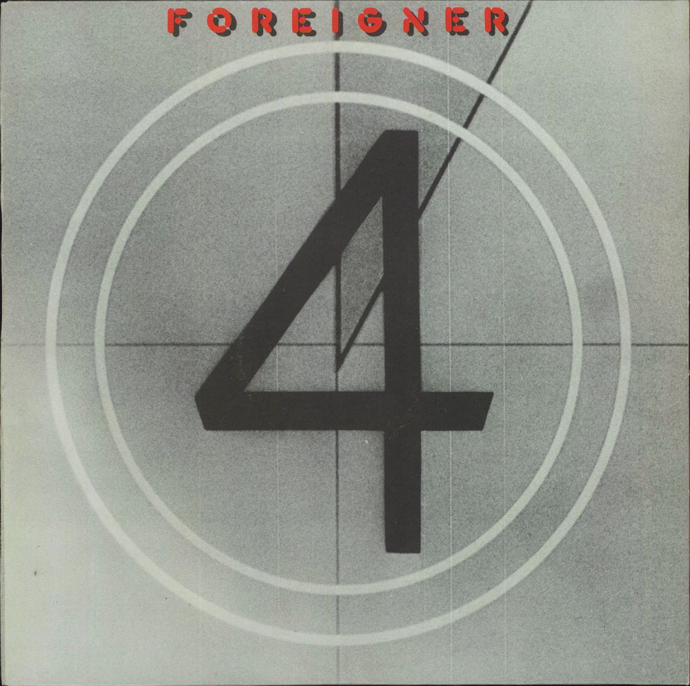 Foreigner 4 (Four) Greek vinyl LP album (LP record) 50796