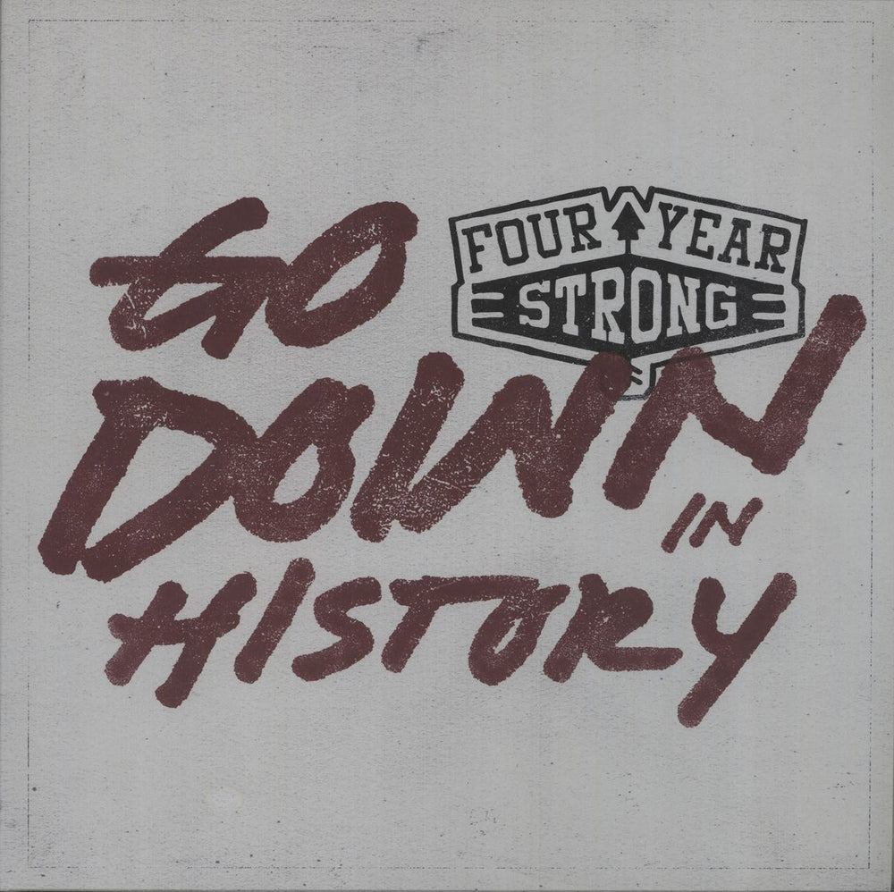 Four Year Strong Go Down In History - Tri-Colour Vinyl US 12" vinyl single (12 inch record / Maxi-single) PNE152