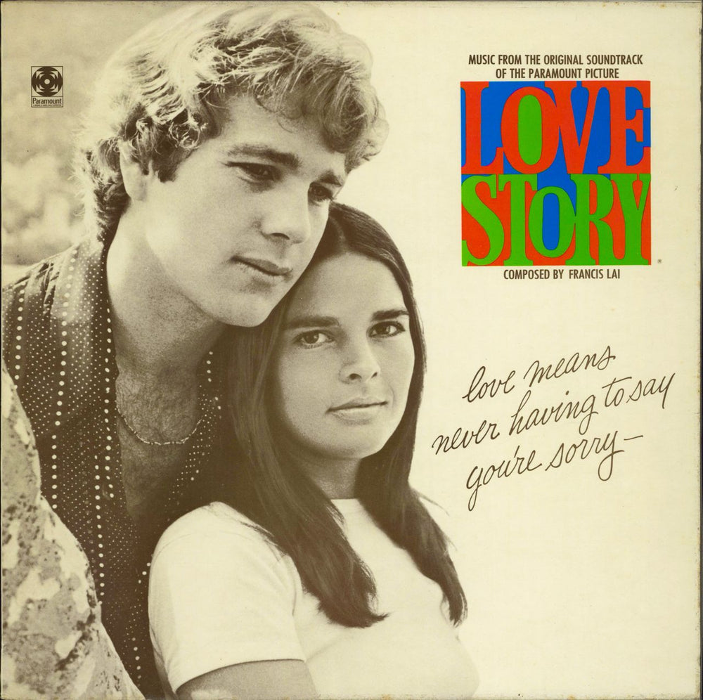 Francis Lai Love Story - 2nd UK vinyl LP album (LP record) ABCL5080