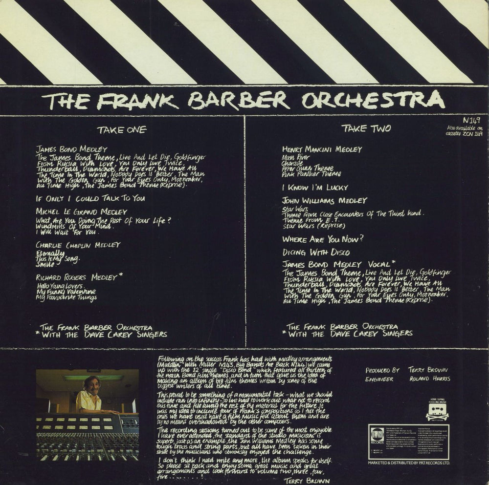 Frank Barber Barber Cuts UK vinyl LP album (LP record)