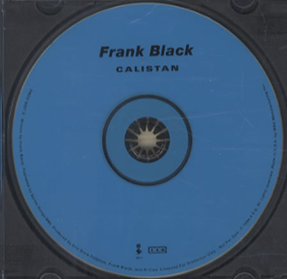 Frank Black Calistan US Promo CD single (CD5 / 5") PRCD9037-2