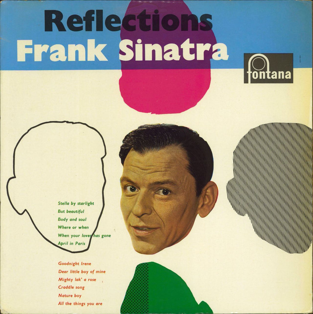 Frank Sinatra Reflections French vinyl LP album (LP record) 682501TL