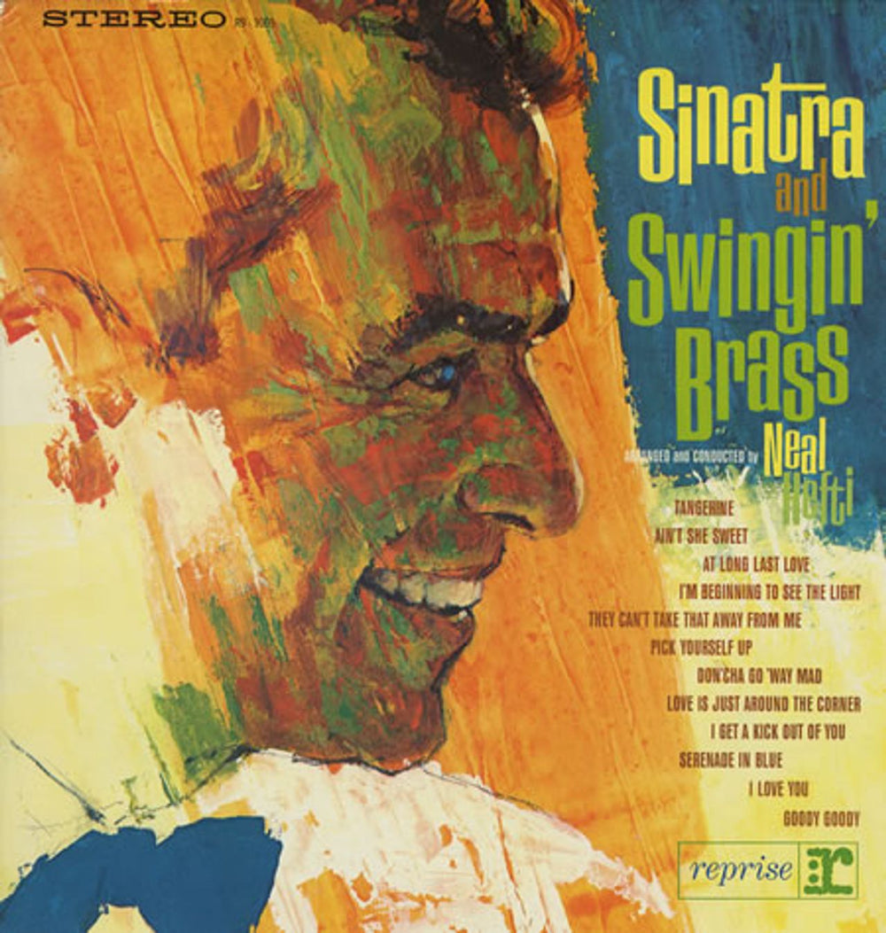 Frank Sinatra Sinatra And Swingin' Brass US vinyl LP album (LP record) R9-1005