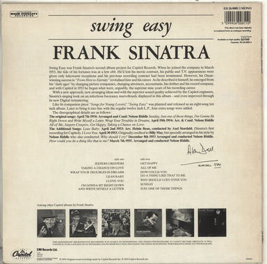 Frank Sinatra Swing Easy UK Vinyl LP — RareVinyl.com