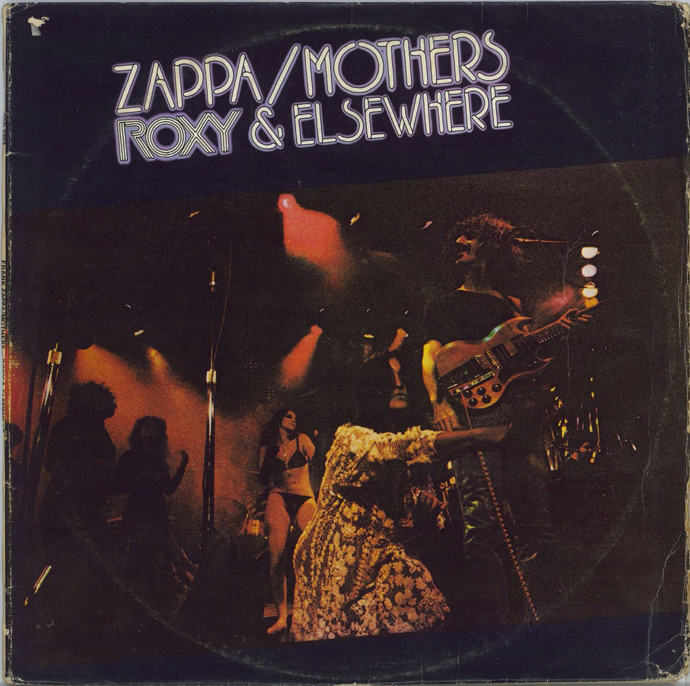 Frank Zappa Roxy & Elsewhere South African 2-LP vinyl record set (Double LP Album) DSD2202