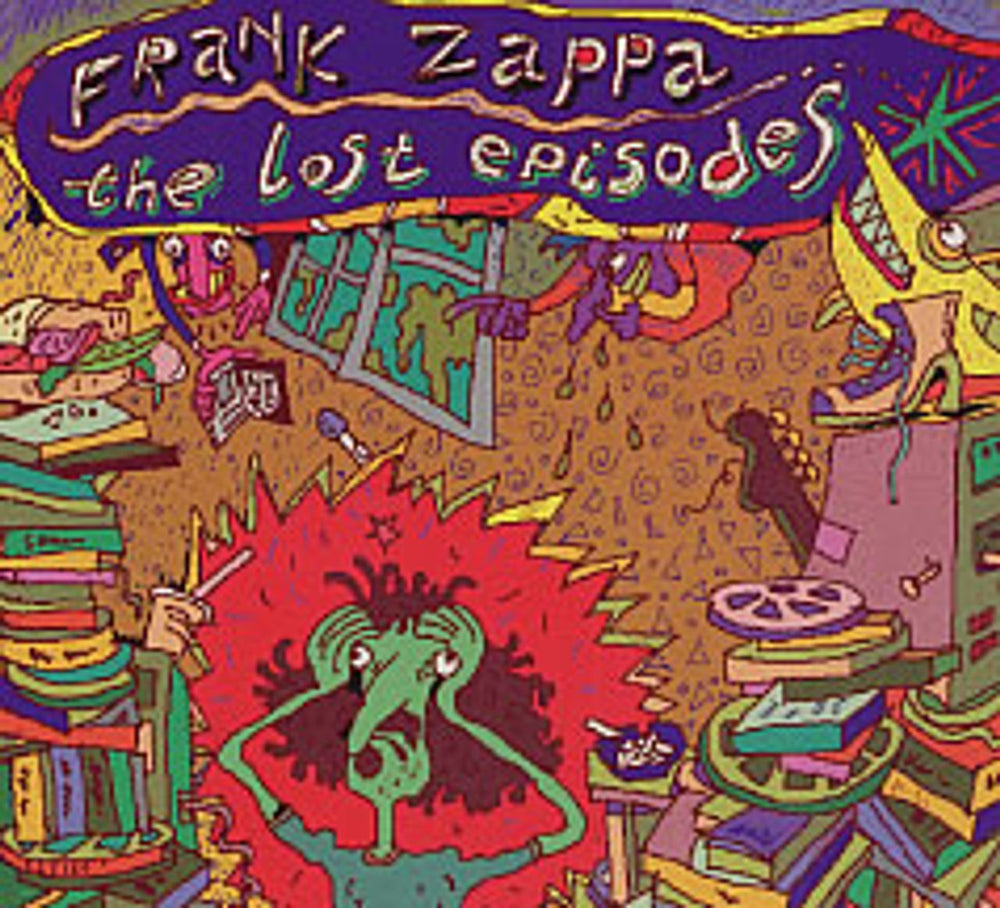 Frank Zappa The Lost Episodes US CD album (CDLP) RCD40573