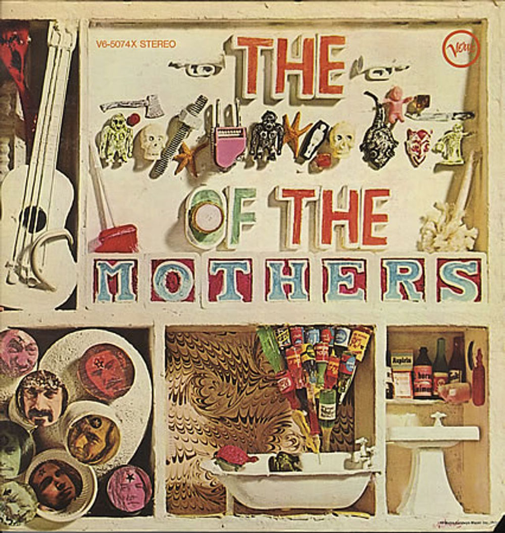 Frank Zappa The **** Of The Mothers - 1st Label Variant US vinyl LP album (LP record) V6/5074X