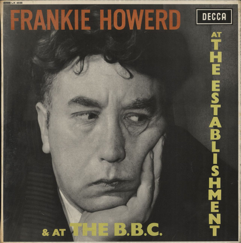 Frankie Howerd At The Establishment & At The B.B.C. UK vinyl LP album (LP record) LK4556