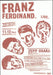 Franz Ferdinand Japan Tour 2009 Japanese Promo handbill HANDBILL/FLYER