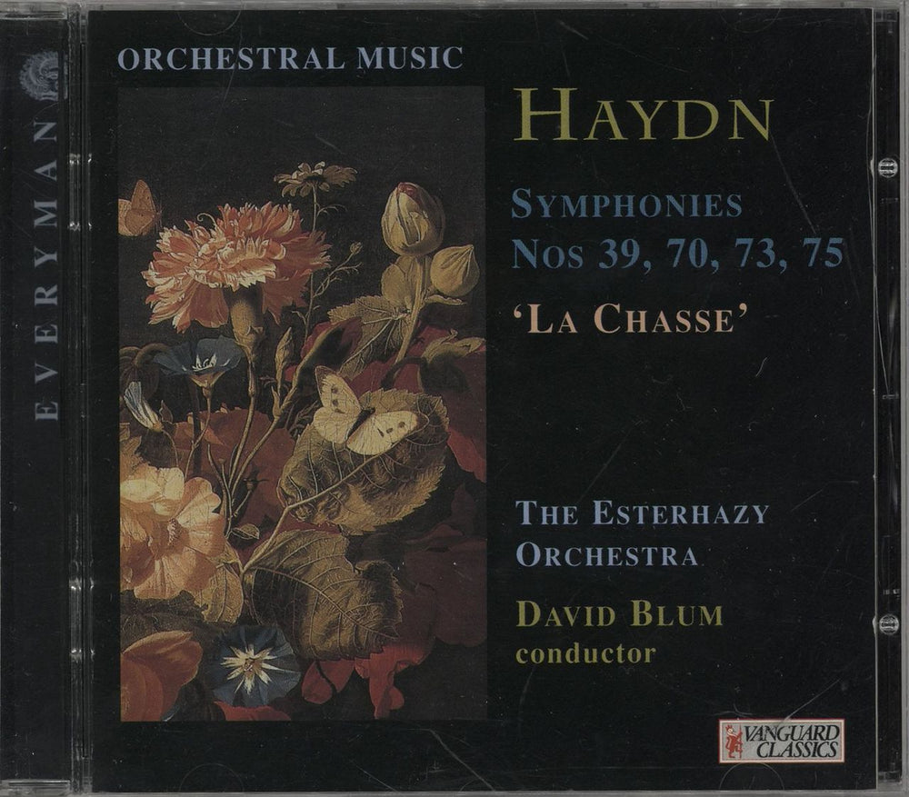 Franz Joseph Haydn Haydn Symphonies Nos 39, 70, 73, 75 'La Chasse' Dutch CD album (CDLP) 08615271