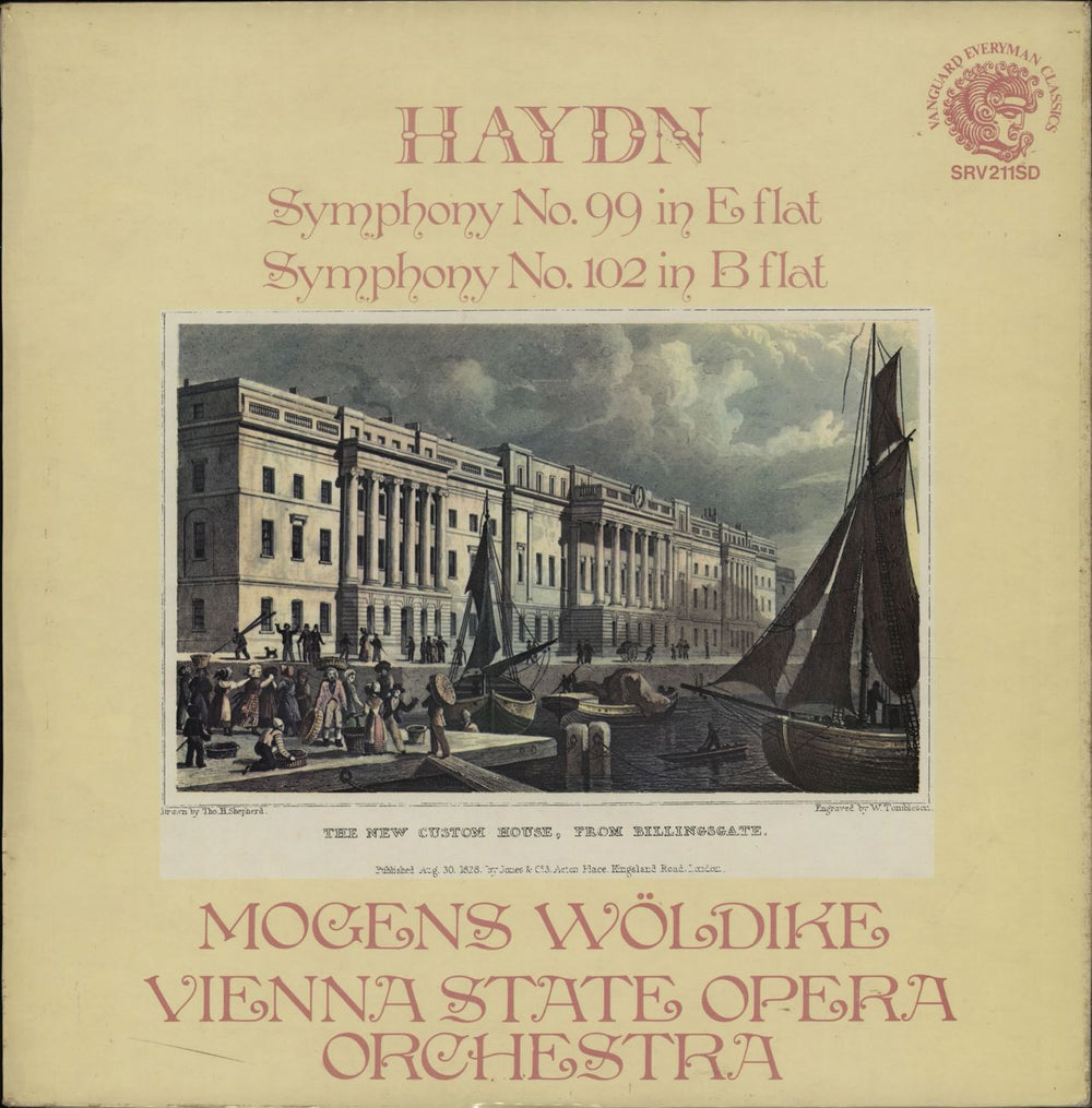 Franz Joseph Haydn Symphony No. 99 in E Flat / Symphony No. 102 in B Flat UK vinyl LP album (LP record) SRV211SD