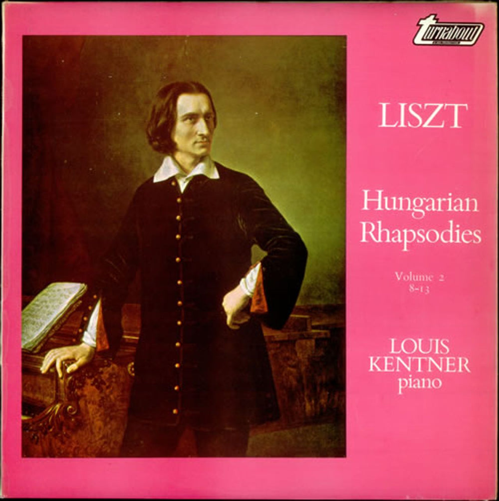 Franz Liszt Hungarian Rhapsodies volume 2 8-13 US vinyl LP album (LP record) TV34267DS