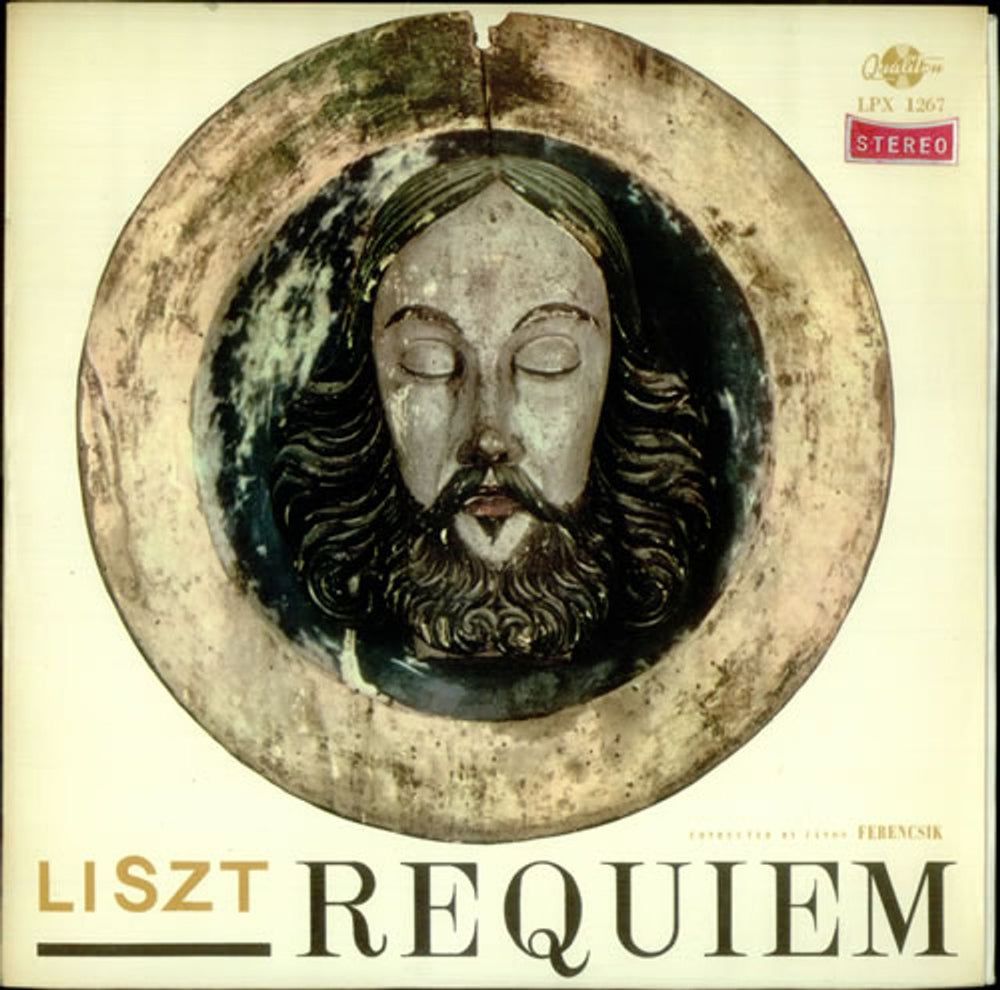 Franz Liszt Requiem Hungarian vinyl LP album (LP record) LPX1267