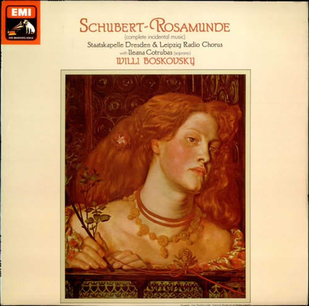 Franz Schubert Rosamunde UK vinyl LP album (LP record) ASD3498