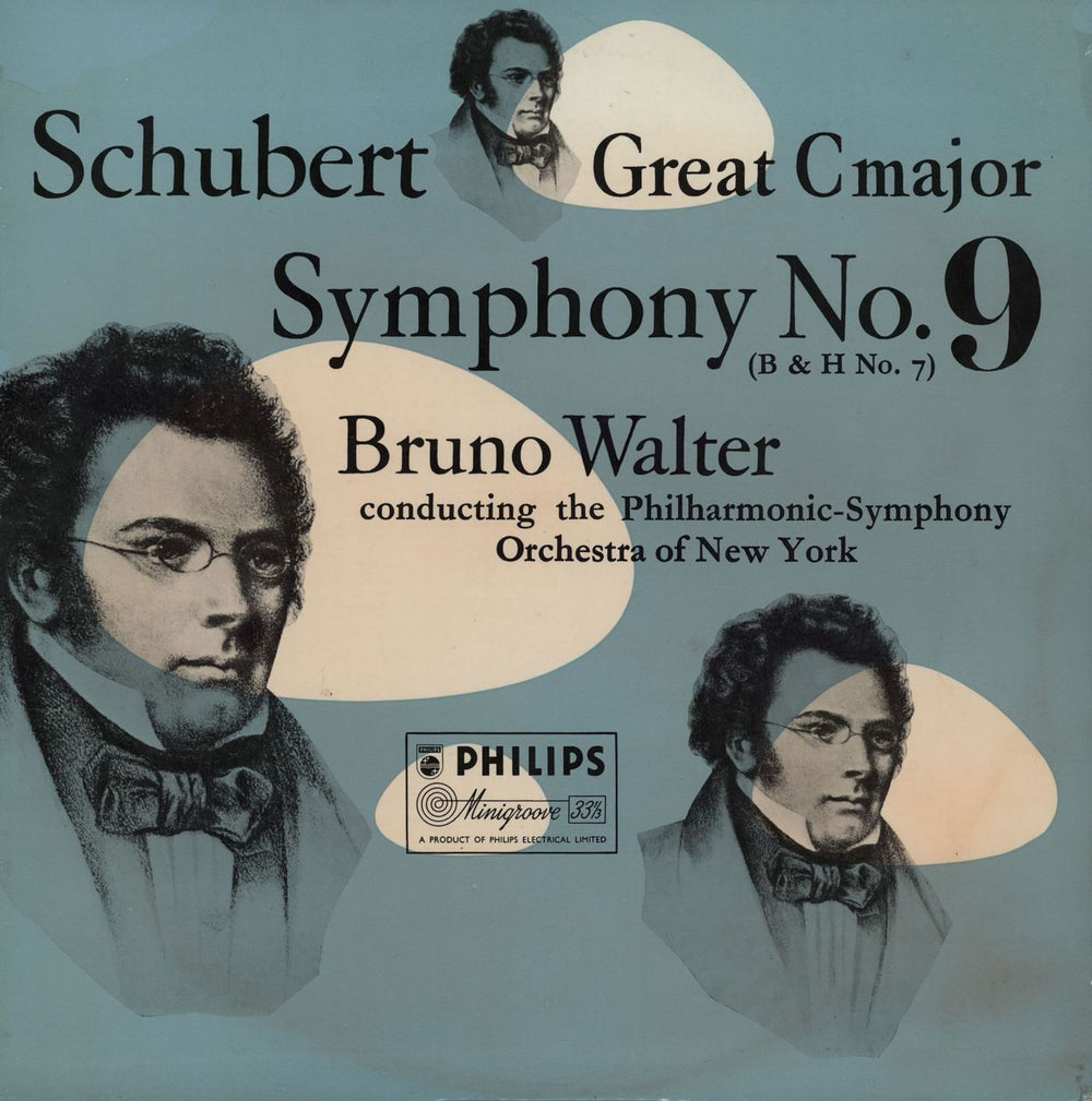 Franz Schubert Symphony No. 9 in C Major UK vinyl LP album (LP record) ABL3074