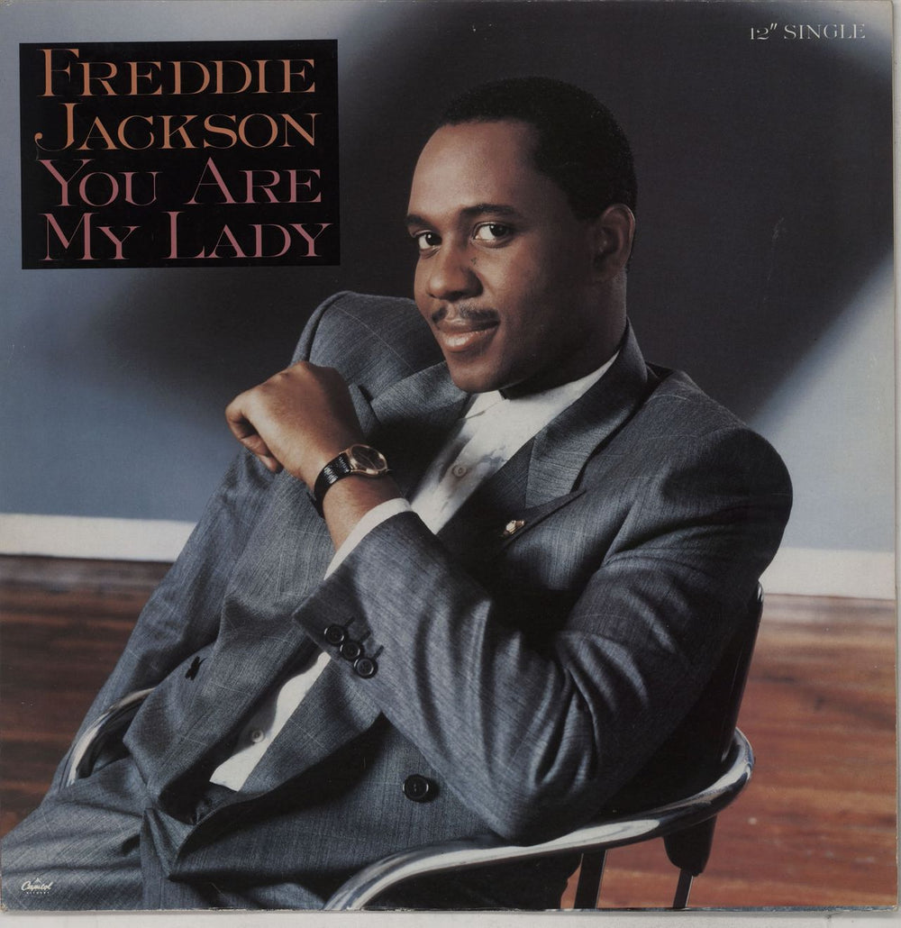 Freddie Jackson You Are My Lady UK 12" vinyl single (12 inch record / Maxi-single) 12CL379