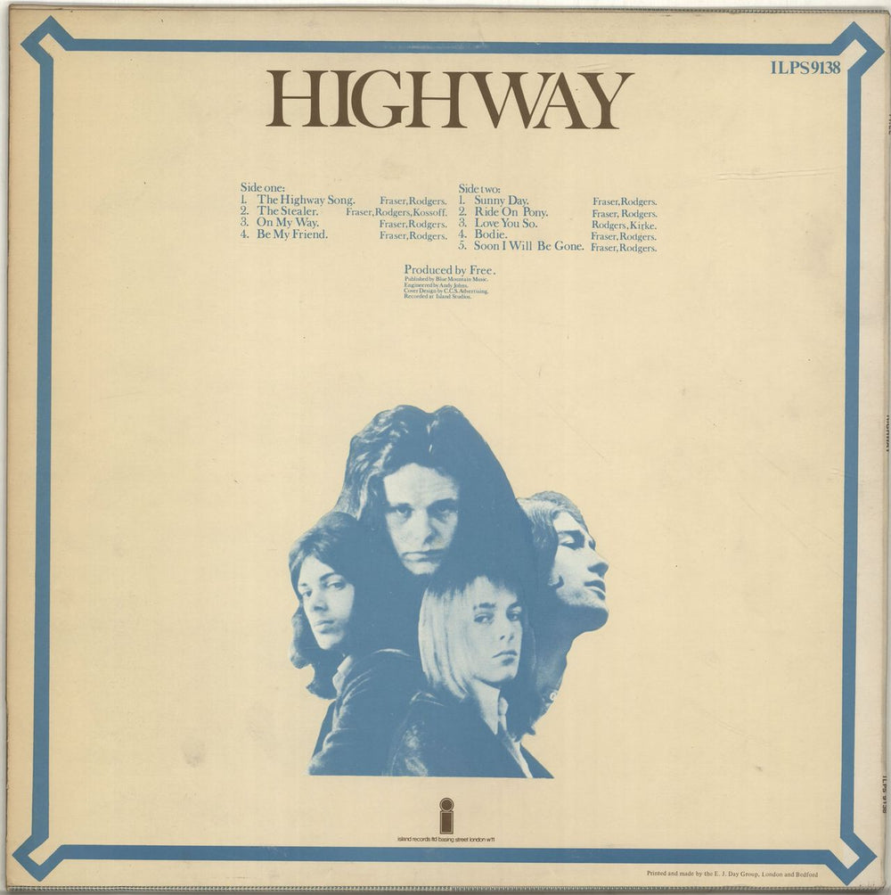 Free Highway - 1st UK vinyl LP album (LP record)