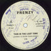 Frenzy (Rock) This Is The Last Time - Autographed UK 7" vinyl single (7 inch record / 45) FRENZY1