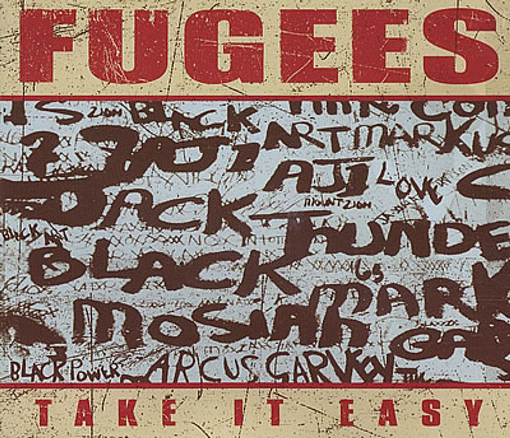 Fugees Take It Easy US Promo CD-R acetate CD-R ACETATE