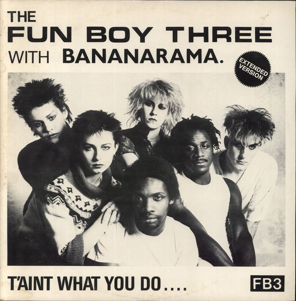 Fun Boy Three T'Ain't What You Do UK 12" vinyl single (12 inch record / Maxi-single) CHS122570