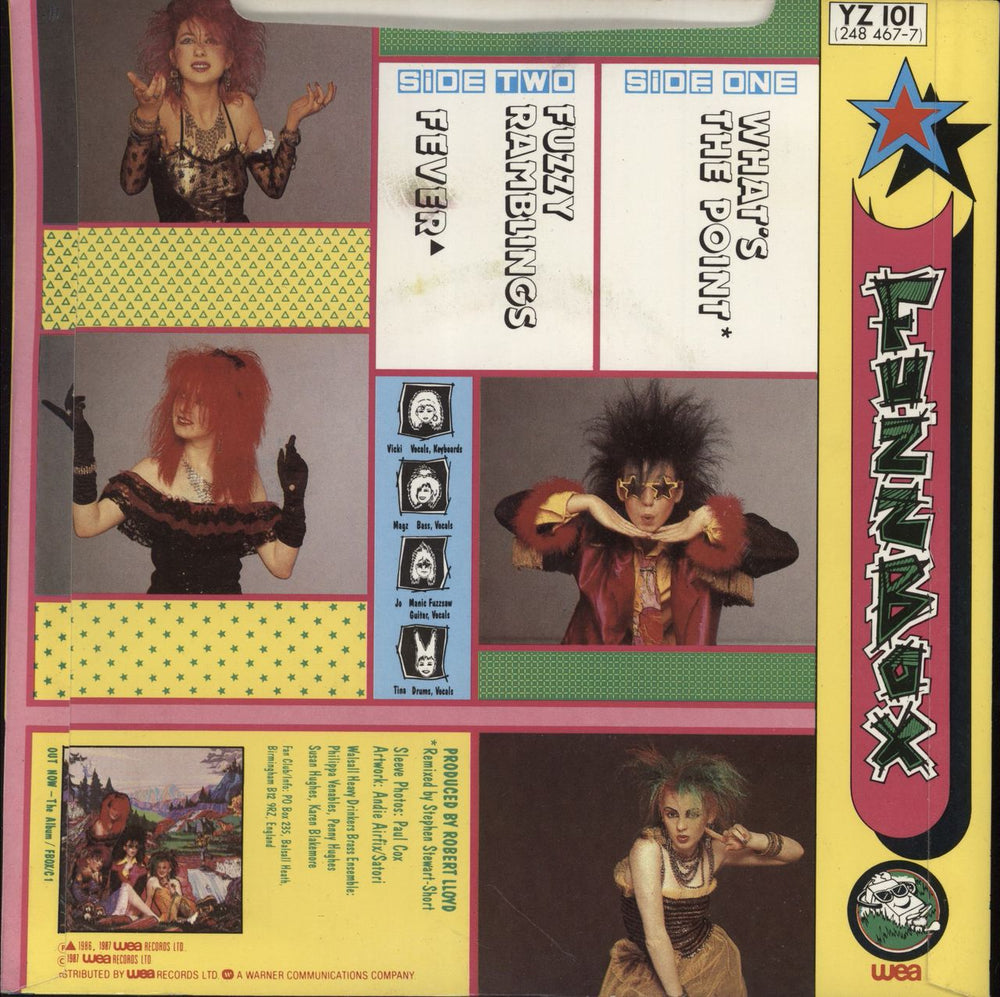 Fuzzbox What's The Point UK 7" vinyl single (7 inch record / 45)