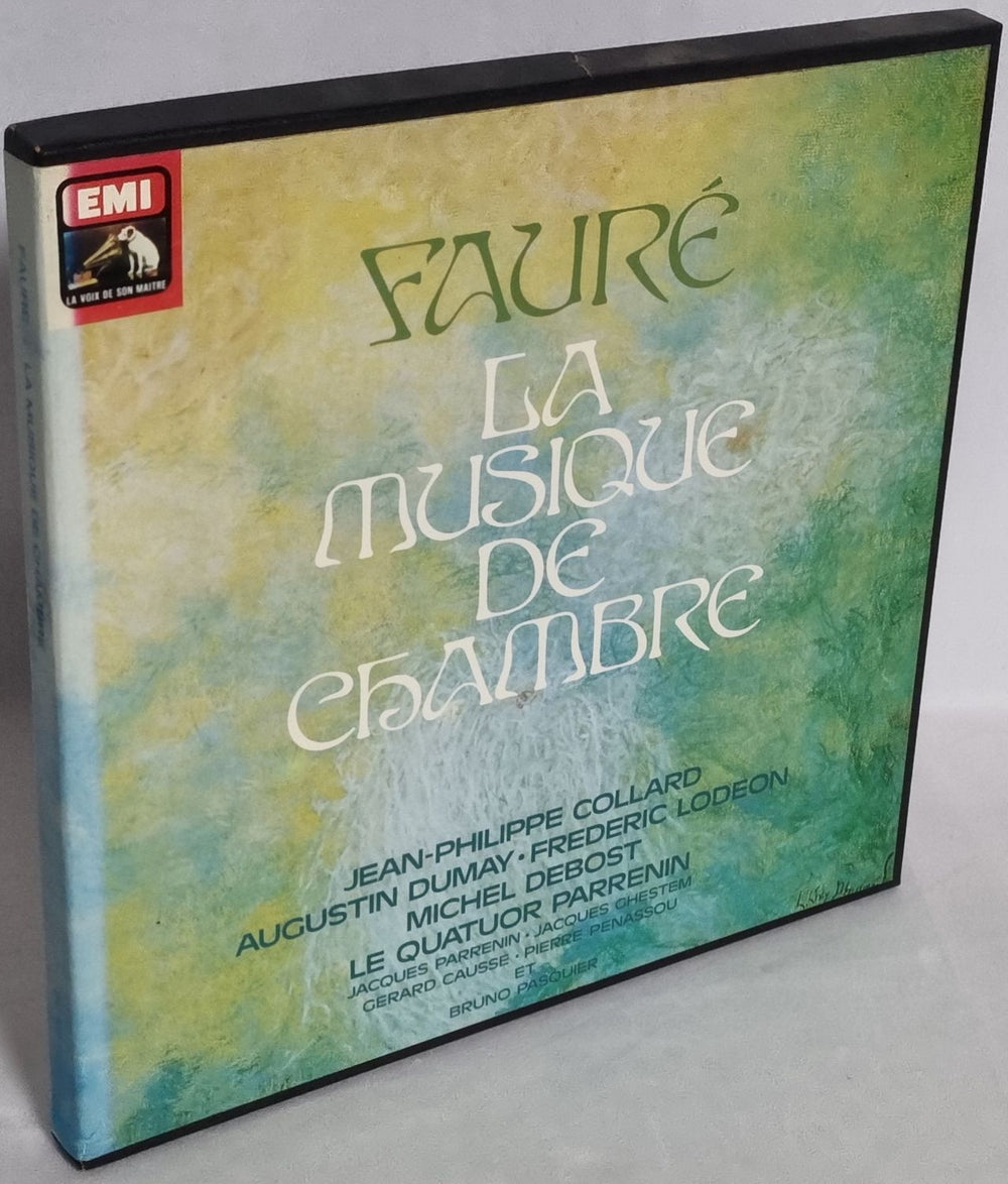 Gabriel Fauré La Musique De Chambre French Vinyl Box Set 2C165-16331/6