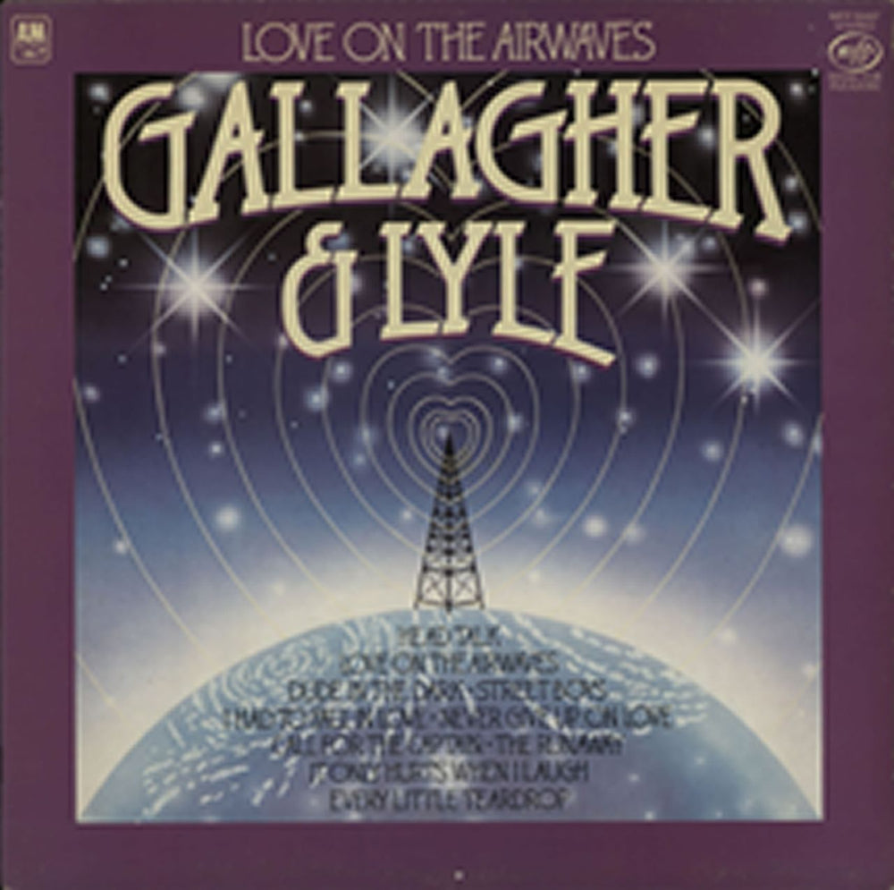 Gallagher And Lyle Love On The Airwaves UK vinyl LP album (LP record) MFP50497