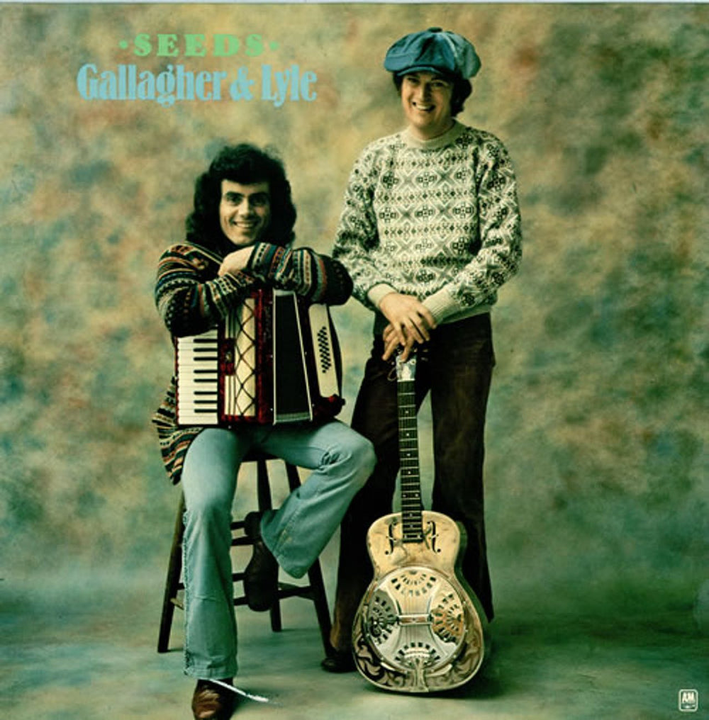 Gallagher And Lyle Seeds - 1st UK vinyl LP album (LP record) AMLS68207