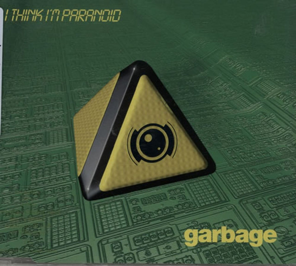 Garbage I Think I'm Paranoid UK CD single (CD5 / 5") MUSH35CDS