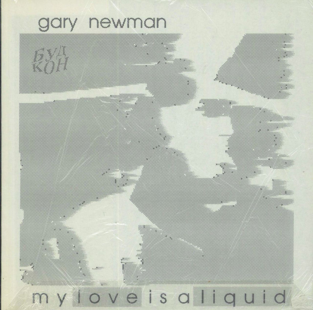 Gary Numan My Love Is A Liquid Russian 5" vinyl single (5 inch record) 2643