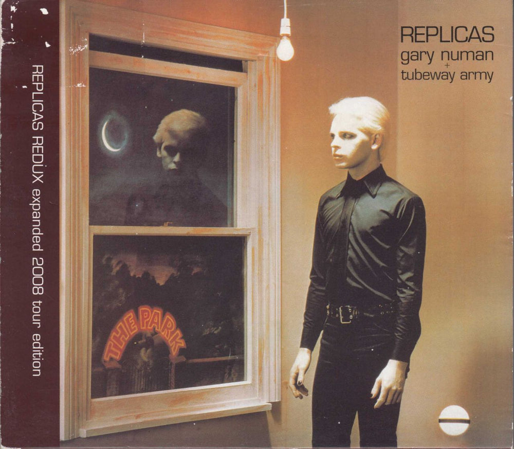 Gary Numan Replicas Redux: Expanded 2008 Tour Edition - EX + Bonus Disc UK 3-CD album set (Triple CD) BBQCD2057