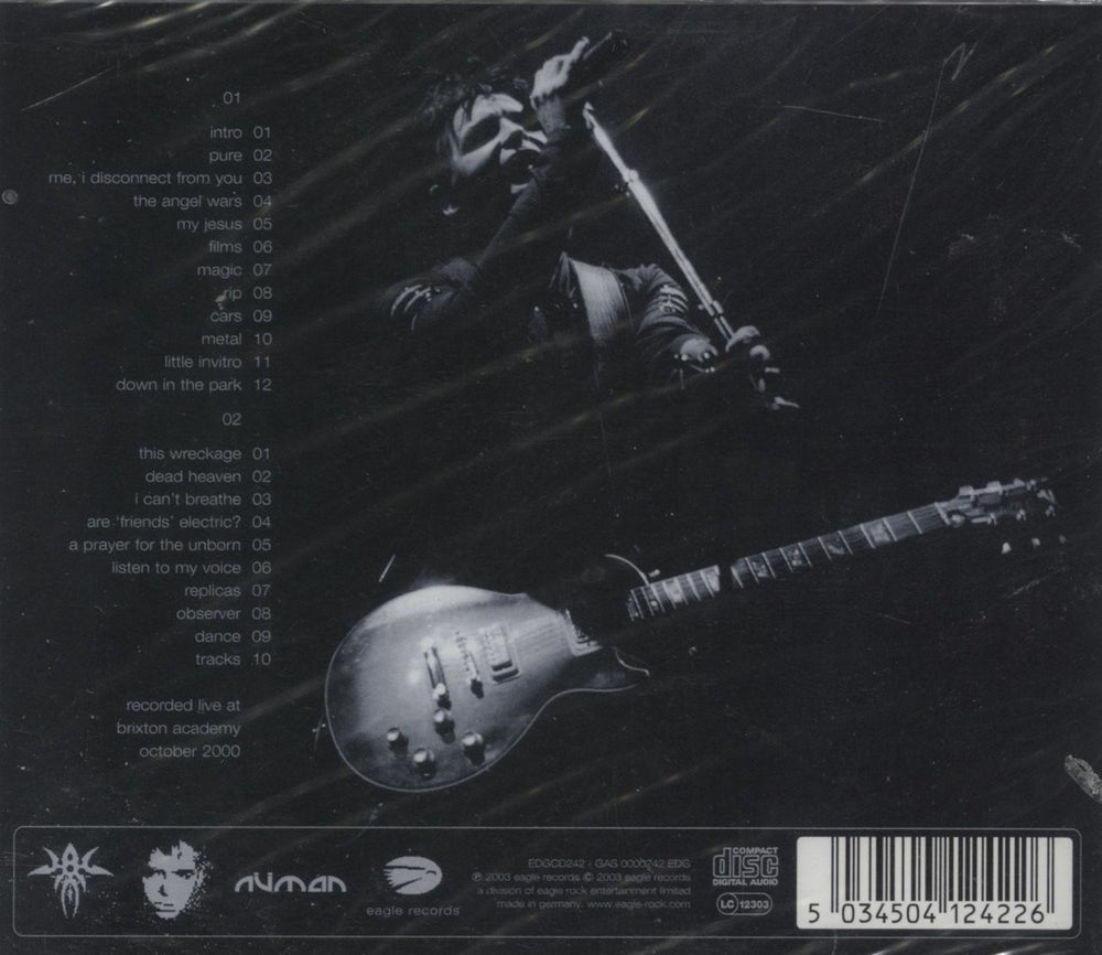 Gary Numan Scarred - Live At The Brixton Academy - Sealed UK 2 CD album set (Double CD) 5034504124226