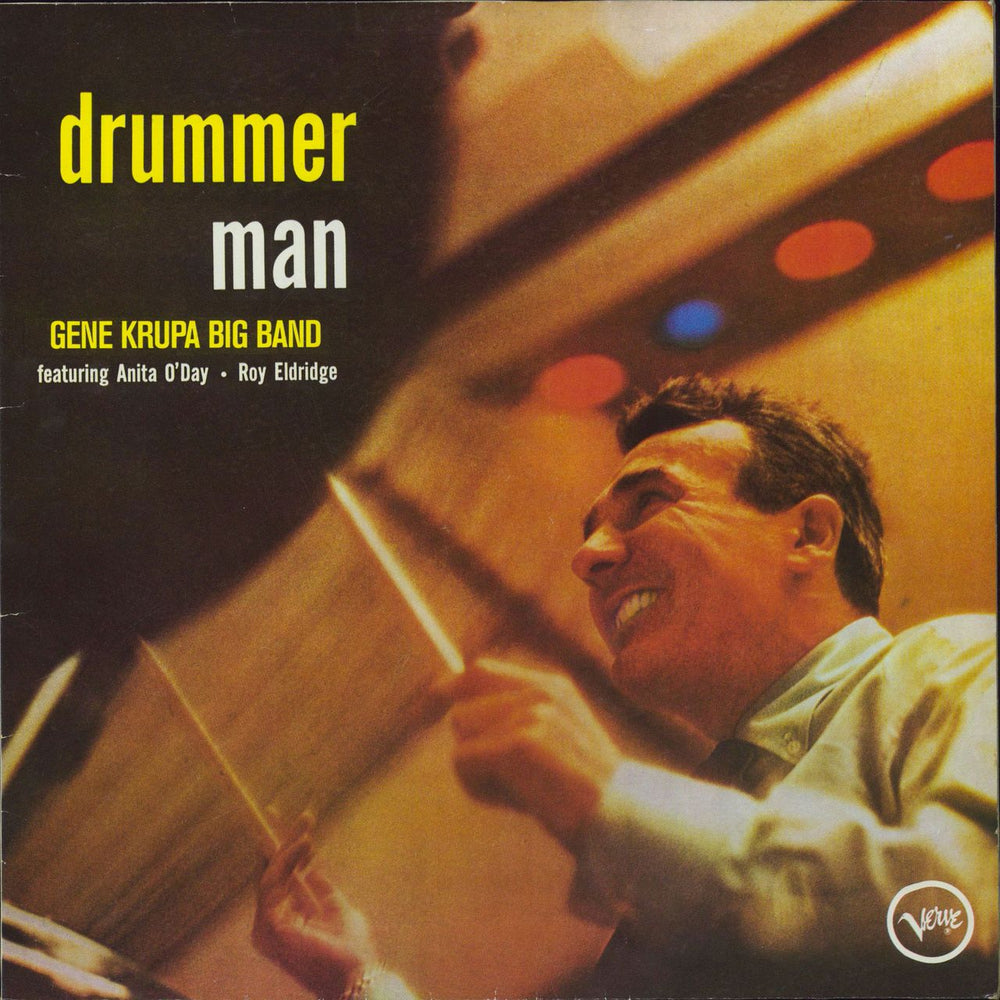 Gene Krupa Drummer Man German vinyl LP album (LP record) 827843-1