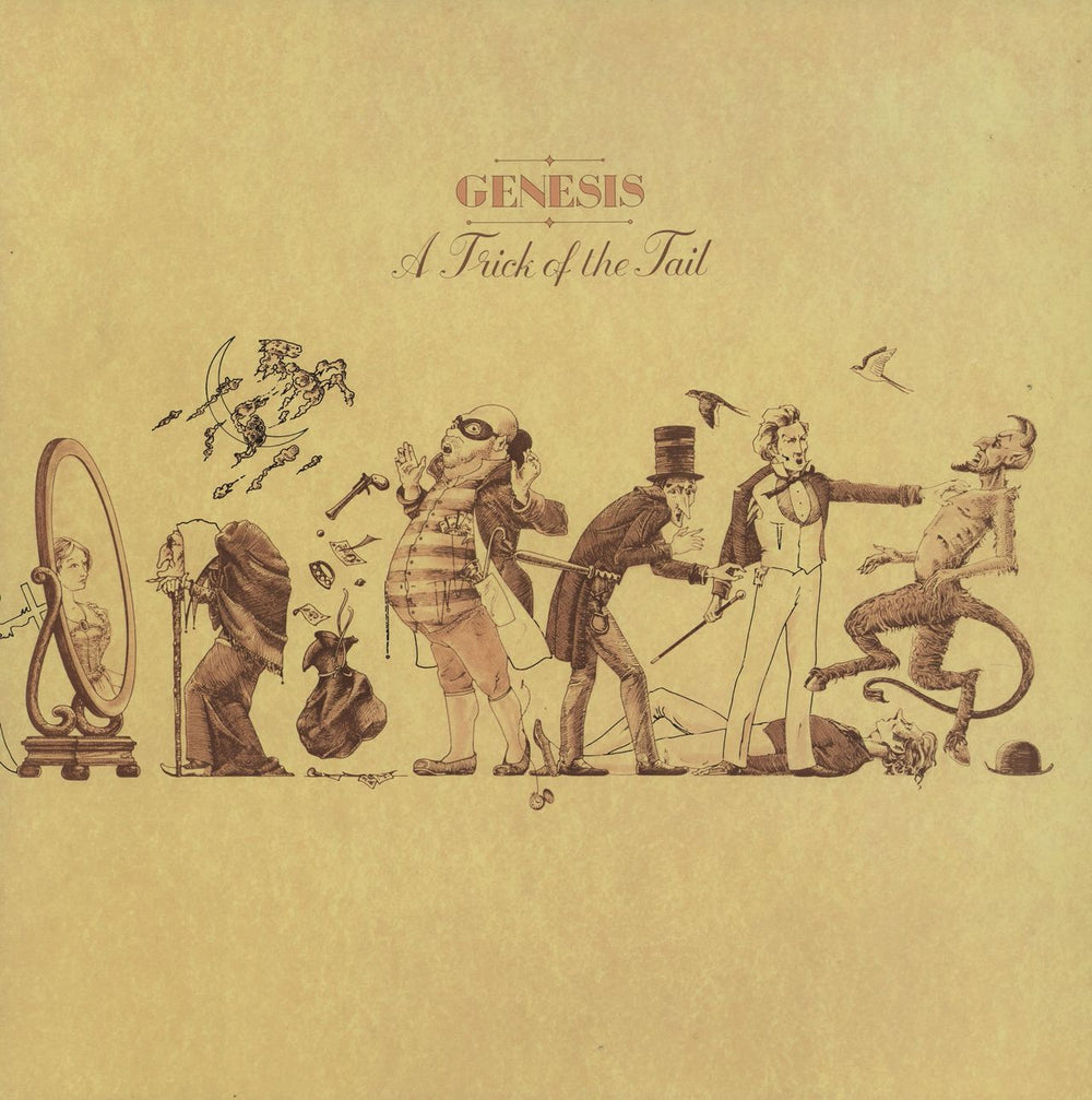 Genesis A Trick Of The Tail UK vinyl LP album (LP record) OVED306